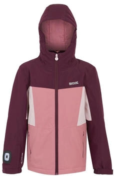 Regatta Beamz wasserdichte isolierte Jacke für Kinder Rosa Jr (RKP316_ZXH)