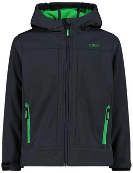 CMP KID Jacket FIX Hood antracite-deep mint (3A00094)