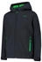 CMP KID Jacket FIX Hood antracite-deep mint (3A00094)