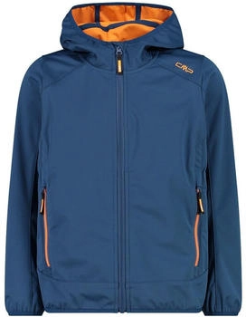 CMP KID Jacket FIX Hood bluesteel (39A5134)