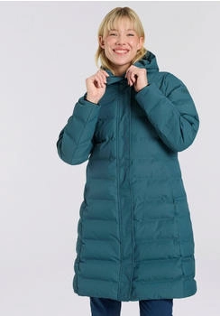 CMP Woman Coat FIX Hood trek green (35K3676)