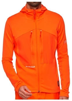 Mammut Eiger Nordwand Advanced Midlayer Hooded Jacket eiger orange