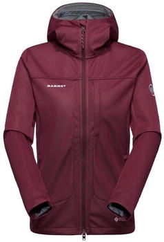 Mammut Ultimate VIII Softshell Hooded Jacket Women vin black