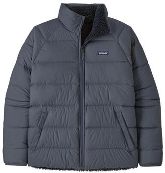 Patagonia Men's Reversible Silent Down Jacket (20670) smolder blue