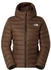 The North Face Women Classic Down Hooded Jacket (NF0A8D3E) smokeybrown