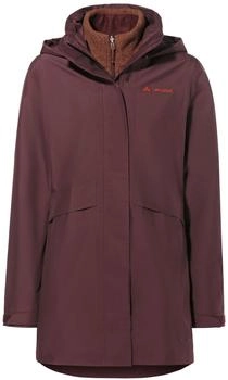 VAUDE Women's Idris 3in1 Parka IV dark oak