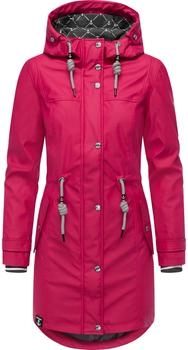 Peak Time Regenjacke L60042 tailliert magenta