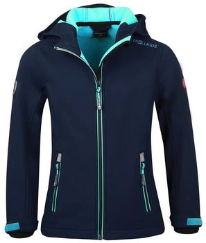 Trollkids Trollfjord Jacke navy mint