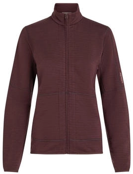 Icebreaker RealFleece Descender Jacke lila purple