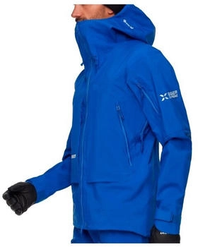 Mammut Eiger Nordwand Pro HS Hoodie Jacke blau schwarz