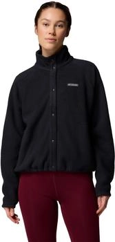 Columbia Jasper Ridge Pebbled Fleece Full Snap schwarz 010
