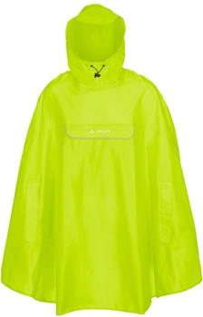 VAUDE Regenponcho 'Valdipino' neon gelb