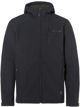 VAUDE Softshelljacke 'Cyclone' schwarz khaki