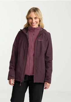 Jack Wolfskin Moonrise 3in1 Jacke lila