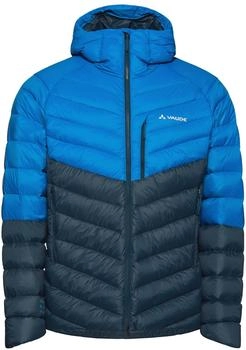 VAUDE Monviso Down Hoodie blau schwarz