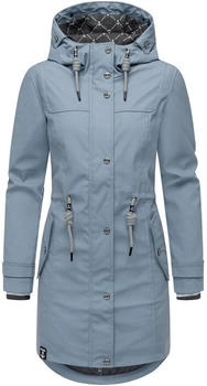 Peak Time Regenjacke L60042 rauchblau
