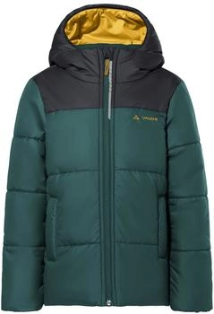 VAUDE Lulea Insulation Jacke Kinder gr&uuml;n schwarz