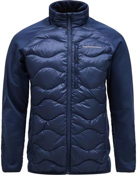 Peak Performance Helium Down Hybrid Jacke blau schwarz
