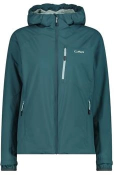 CMP Jacket FIX Hood trek grün schwarz F520