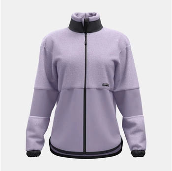 Ortovox Fleece Teddy Jacke lila