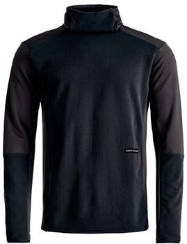 Ortovox Fleece Cord Hoodie black raven