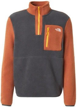 The North Face Yumiori Fleecejacke mit 1/4-langem RV Herren asphalt grey/burnt umber