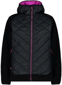 CMP Hybrid Fix Hood 34P2386 Kunstfaserjacke schwarz