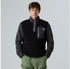 The North Face Yumiori Fleecejacke mit 1/4-langem RV Herren tnf black/asphalt grey/monument