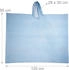 Relaxdays Einweg Regenponcho blau/gelb/rot