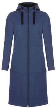 Elkline Soft Ice Softshelljacke wadenlang wärmend mit Kapuze (2013056) dunkelblau