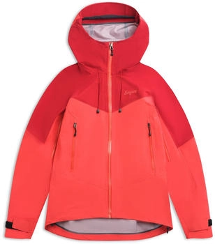 Bergans Rabot Alpine 3L Shell Jacke (255229) peachy red/red