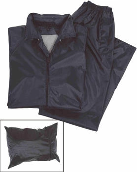 Mil Tec Regenjacke und -hose Flecktarn (10625003) dunkelblau