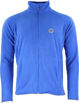 Peak Mountain Fleece mit Kapuze 1/2 Reißverschluss (CAFONOR) blau