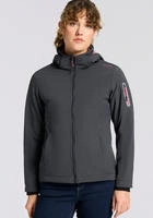 CMP Softshelljacke "WOMAN JACKET ZIP HOOD" mit Kapuze sportlicher Stil, w&auml;rmend,