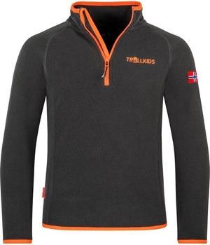 Trollkids Nordland Outdoor Funktionsshirt schwarz