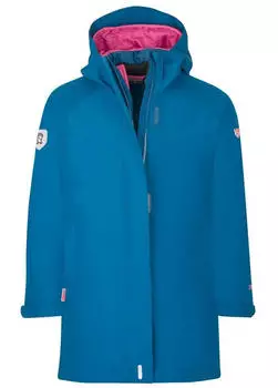 Trollkids Senja 3-in-1-Funktionsjacke Wasserdicht madeira blau/helle beere