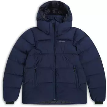 Bergans Lava Medium Daunenjacke mit Kapuze Damen (2914) blau