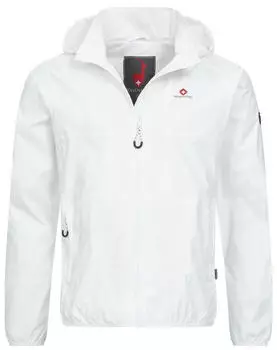 Höhenhorn Rigi Regenjacke mit Kapuze (55564) schwarz/dunkelblau/weiß