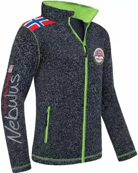 Nebulus NORKY Fleecejacke navy meliert