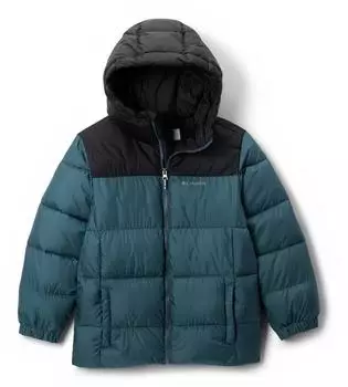 Columbia Puffect Hooded Jacket Kids (209627) everblue/black