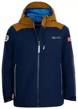 Trollkids Kids Bergen Jacke (610) braun/blau