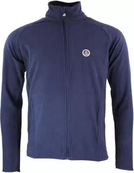 Peak Mountain Fleece mit Kapuze 1/2 Reißverschluss (CAFONOR) blau/marine