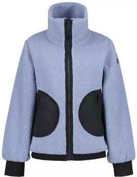 Luhta Iskoinen Fleecejacke himmelblau/schwarz