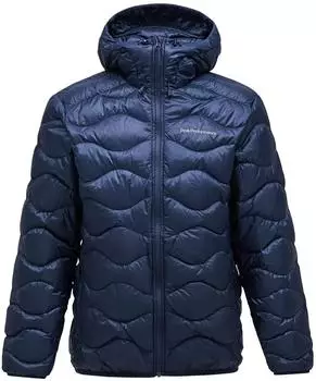 Peak Performance Helium Down Hood Jacke blau shadow