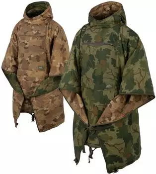 Helikon-Tex&reg; Swagman Roll Poncho (PO-RSR-NL-1C1DA) braun/mitchell camo leaf/mitchell camo clouds