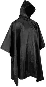 Mil Tec Basic Poncho Regenschutz schwarz