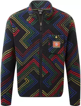 Sherpa Tarcho Printed Jacke schwarz