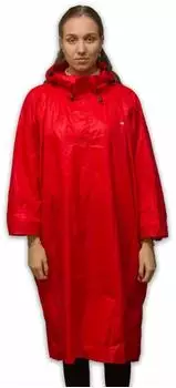Lowland Wanderponcho atmungsaktiv (LL0004) rot