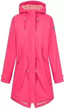 Derbe Friese Tidaholm Damen Regenjacke gef&uuml;ttert azalea/rose tan