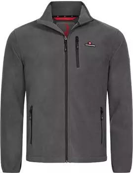 Höhenhorn Eigler Fleecejacke mit durchgehendem Reißverschluss (4251523302560) schwarz/dunkelblau/grau